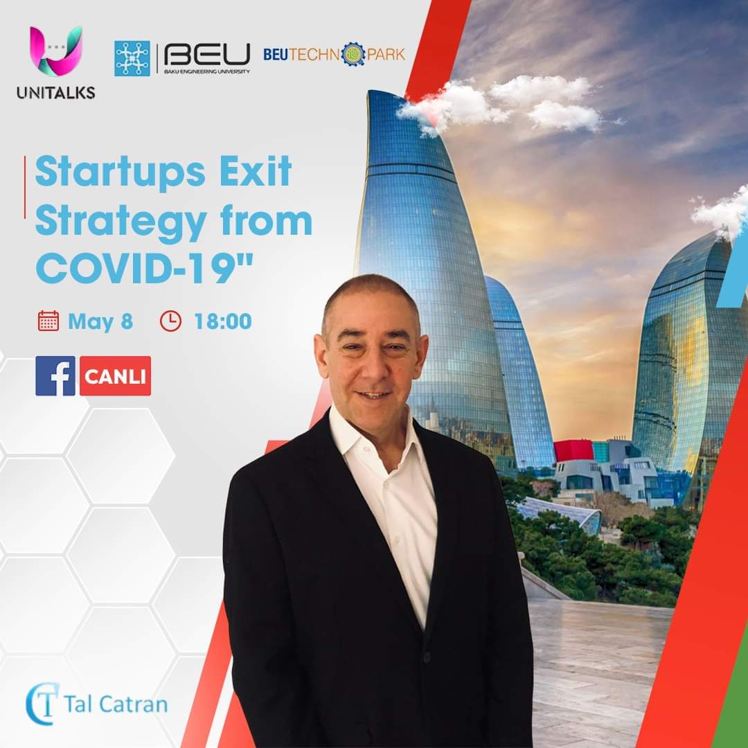 The next UniTalks meeting on "Startups' exit strategy from COVID-19"