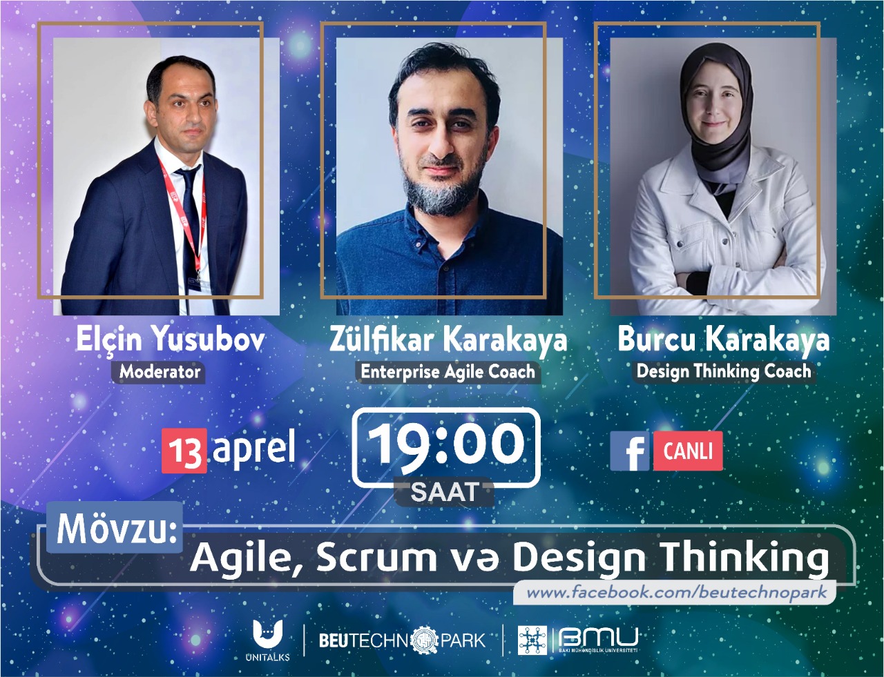 The next UniTalks meeting on “Agile, Scrum və Design Thinking”