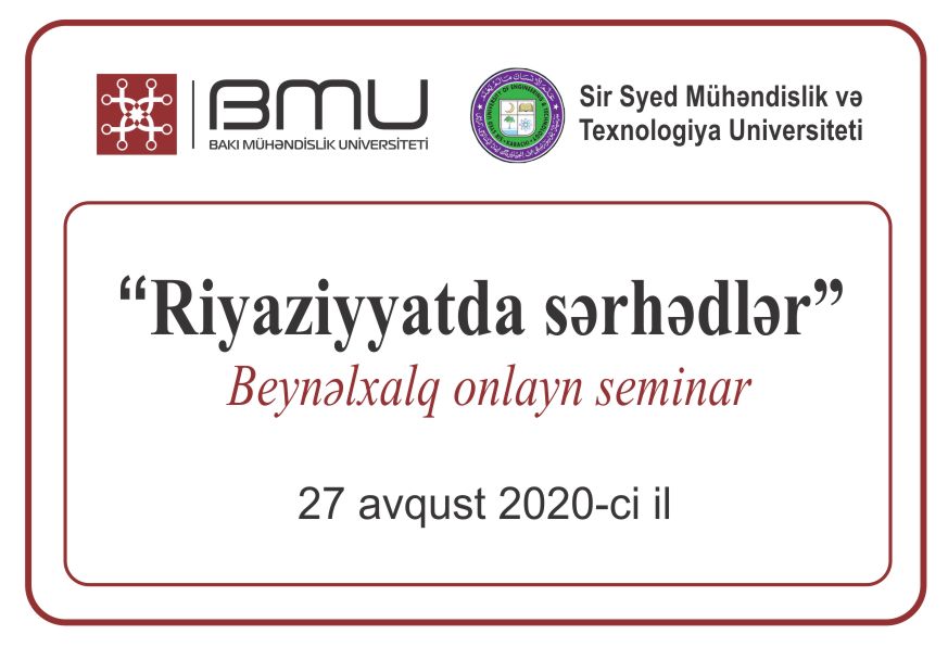 The first international webinar between BEU and Sir Syed University of Engineering and Technology