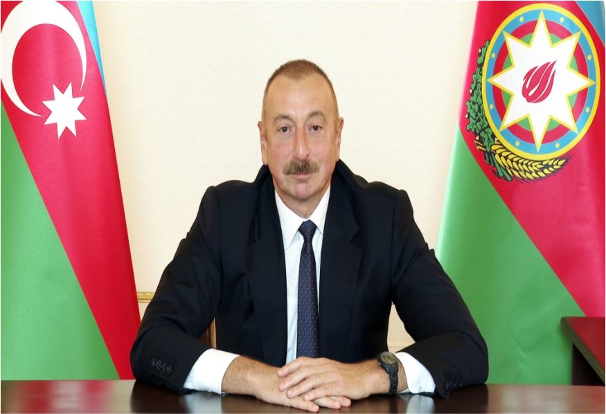 President of Azerbaijan Ilham Aliyev addressed the nation