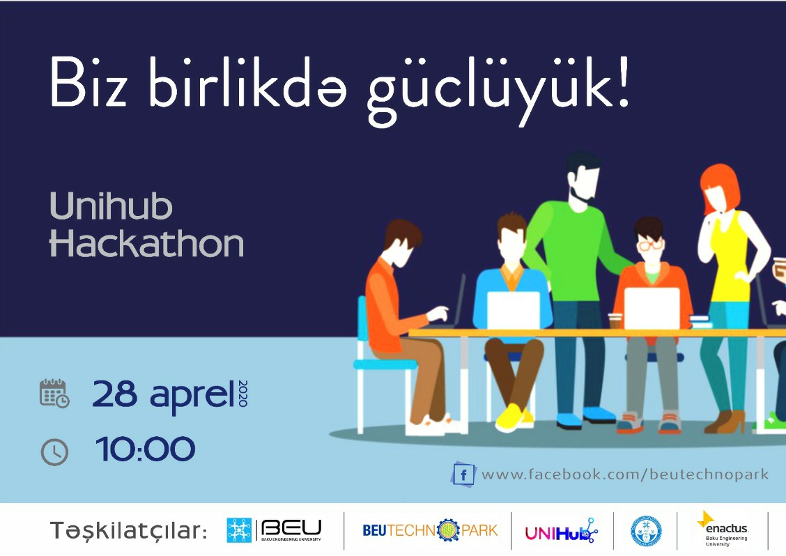 “Biz birlikdə güclüyük!” adlı UniHub Hackathon yarışması keçiriləcək