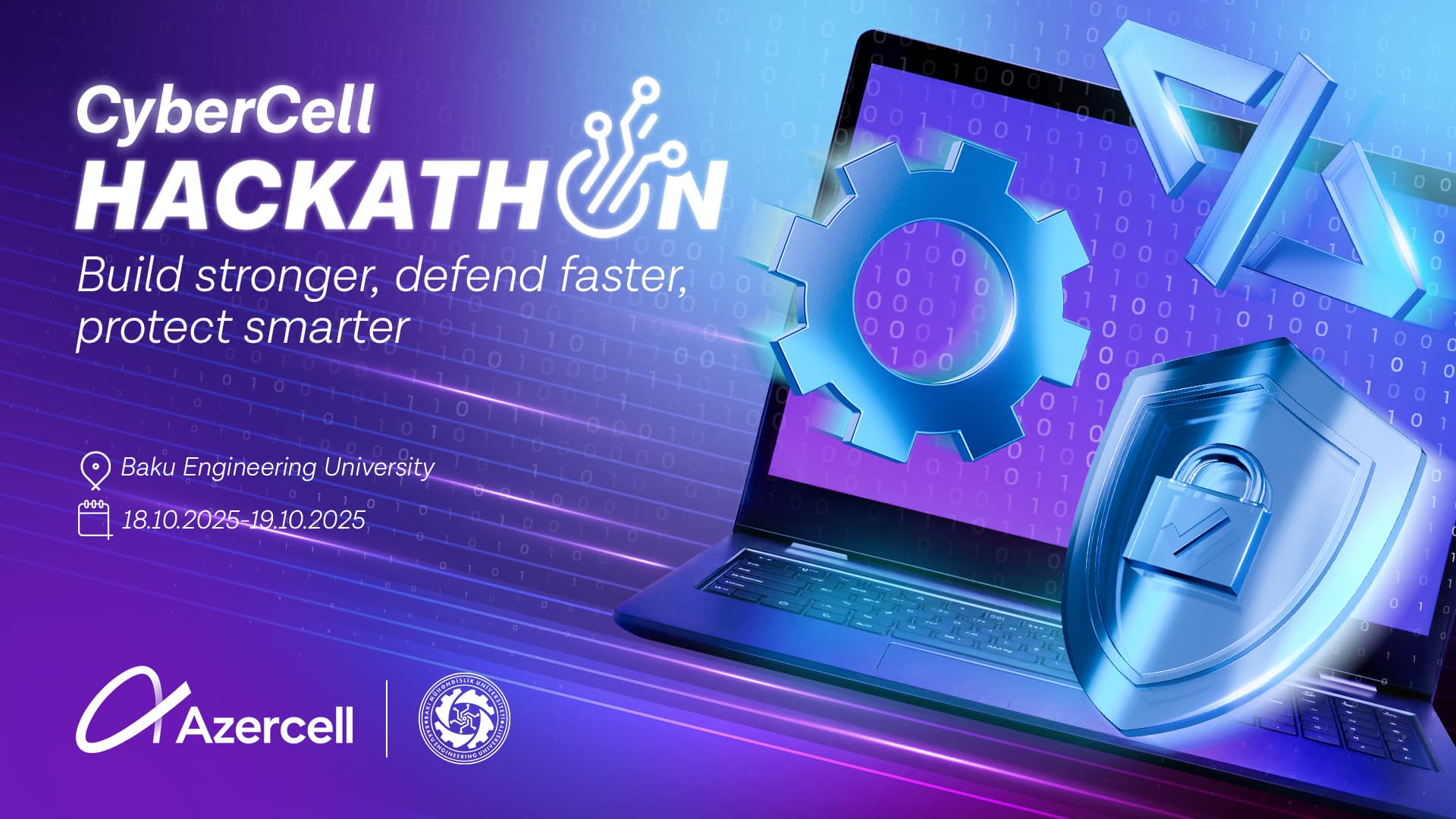 BMU və “Azercell”in təşkilatçılığı ilə keçiriləcək “CyberCell Hackathon”una qeydiyyat başladı