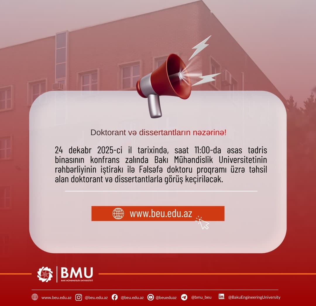 To the attention of doctoral and dissertation students