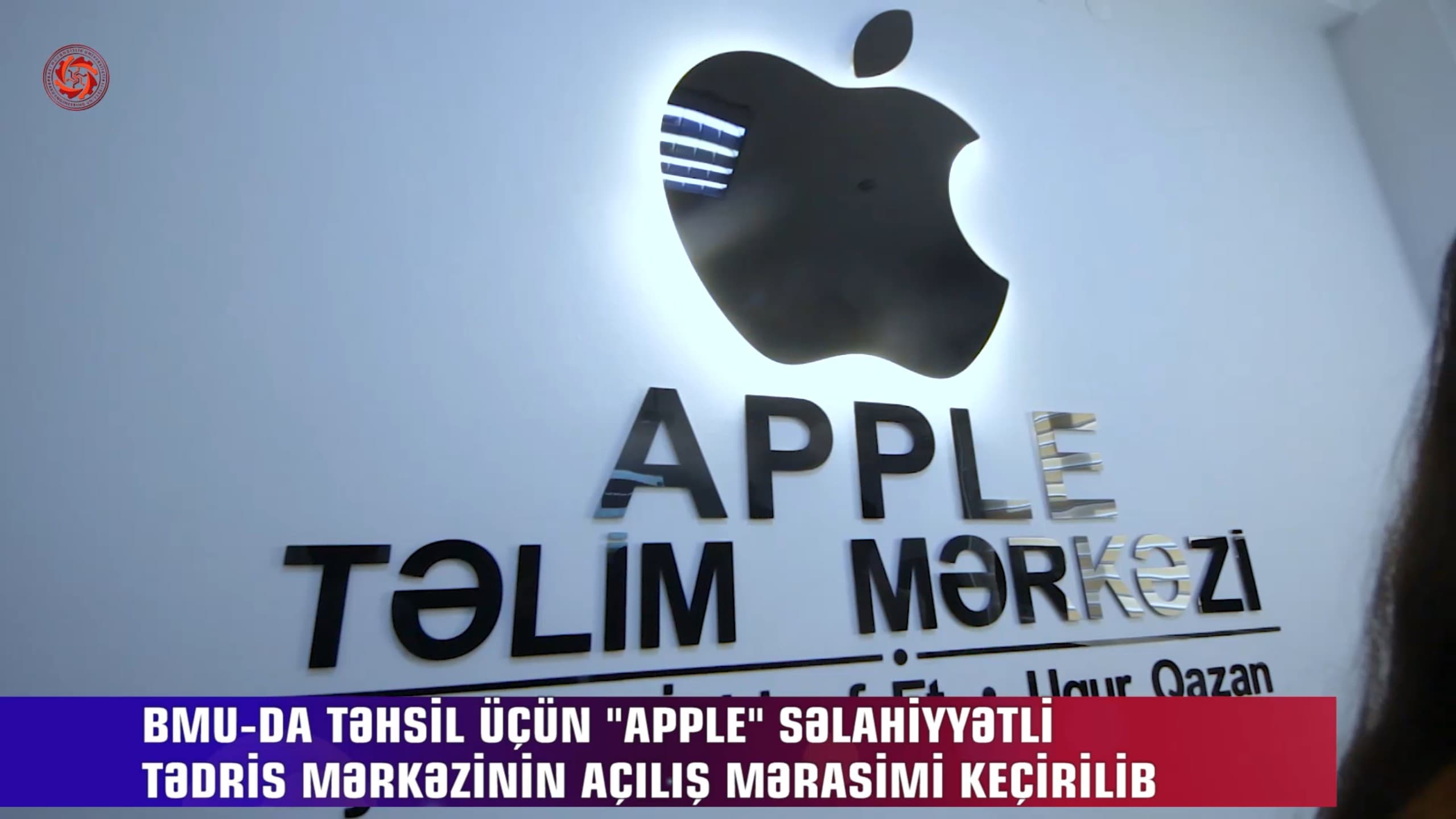 BMU-da təhsil üçün "APPLE" Səlahiyyətli Tədris Mərkəzinin açılış mərasimi keçirilib