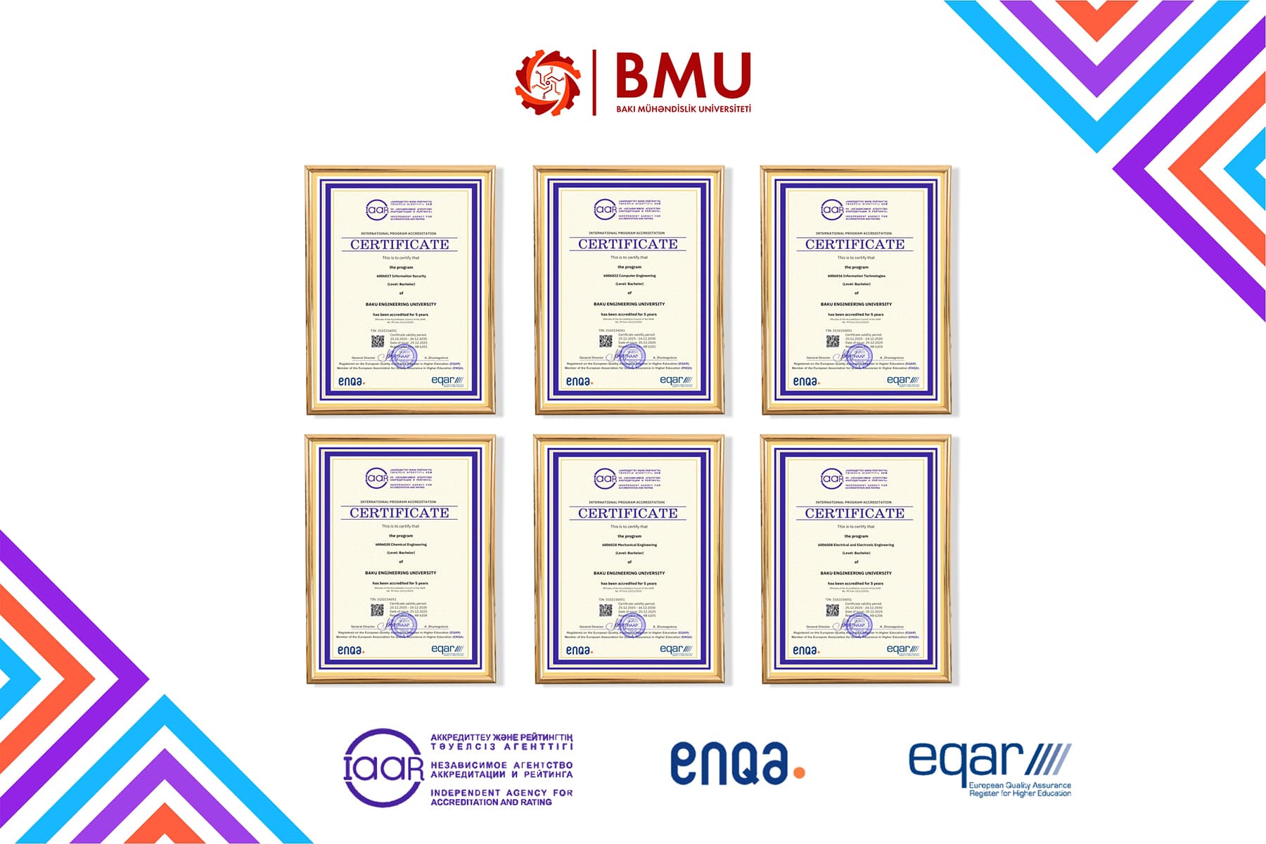 BMU-nun 6 ixtisası beynəlxalq akkreditasiyadan keçdi