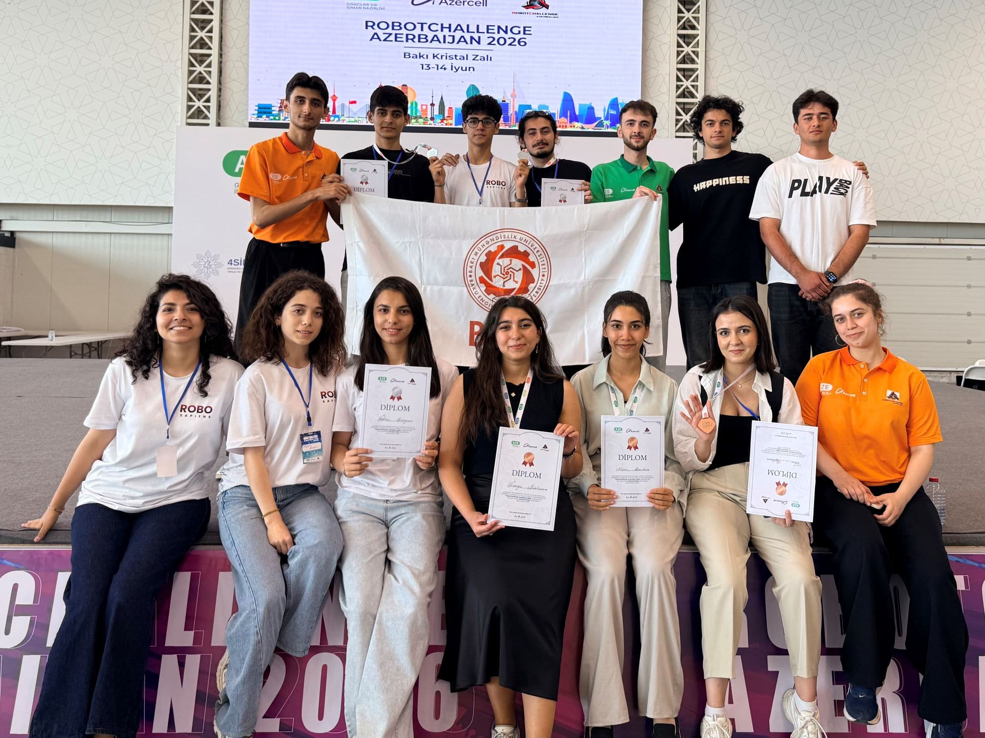 BEU Students Achieve Success at "RobotChallenge Azerbaijan 2026" Competition