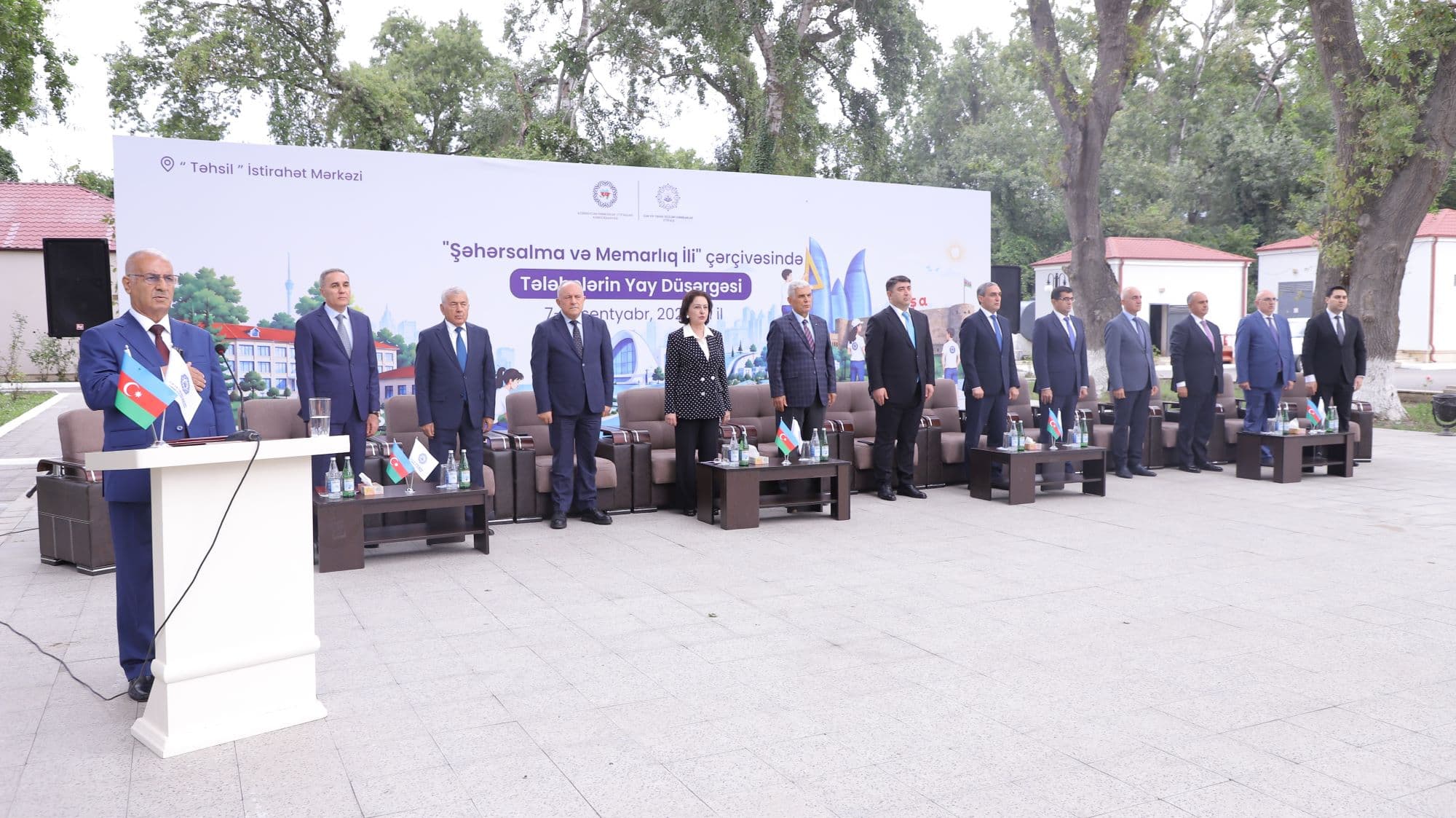 BMU rektoru tələbə düşərgəsi çərçivəsində tədbirdə iştirak edib, tələbələrlə görüşüb