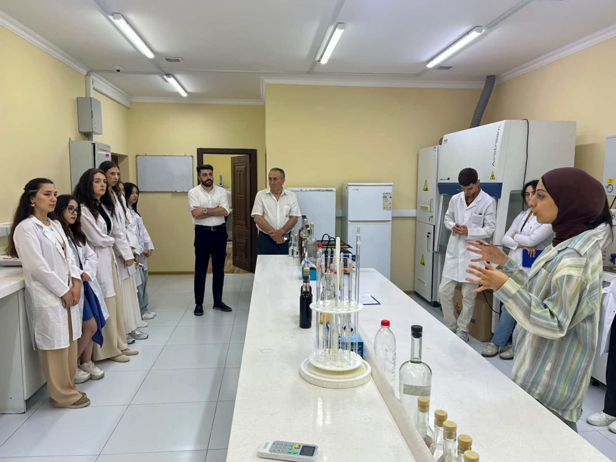 On-Site Class Organized for BEU Students at Production Facility