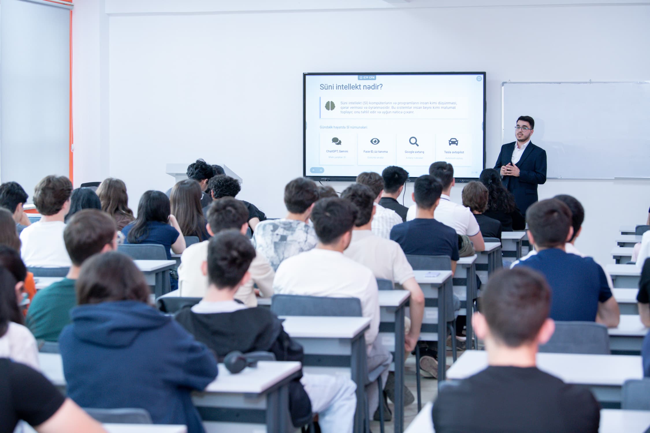 BMU-da süni intellekt mövzusunda master-klass təşkil olunub