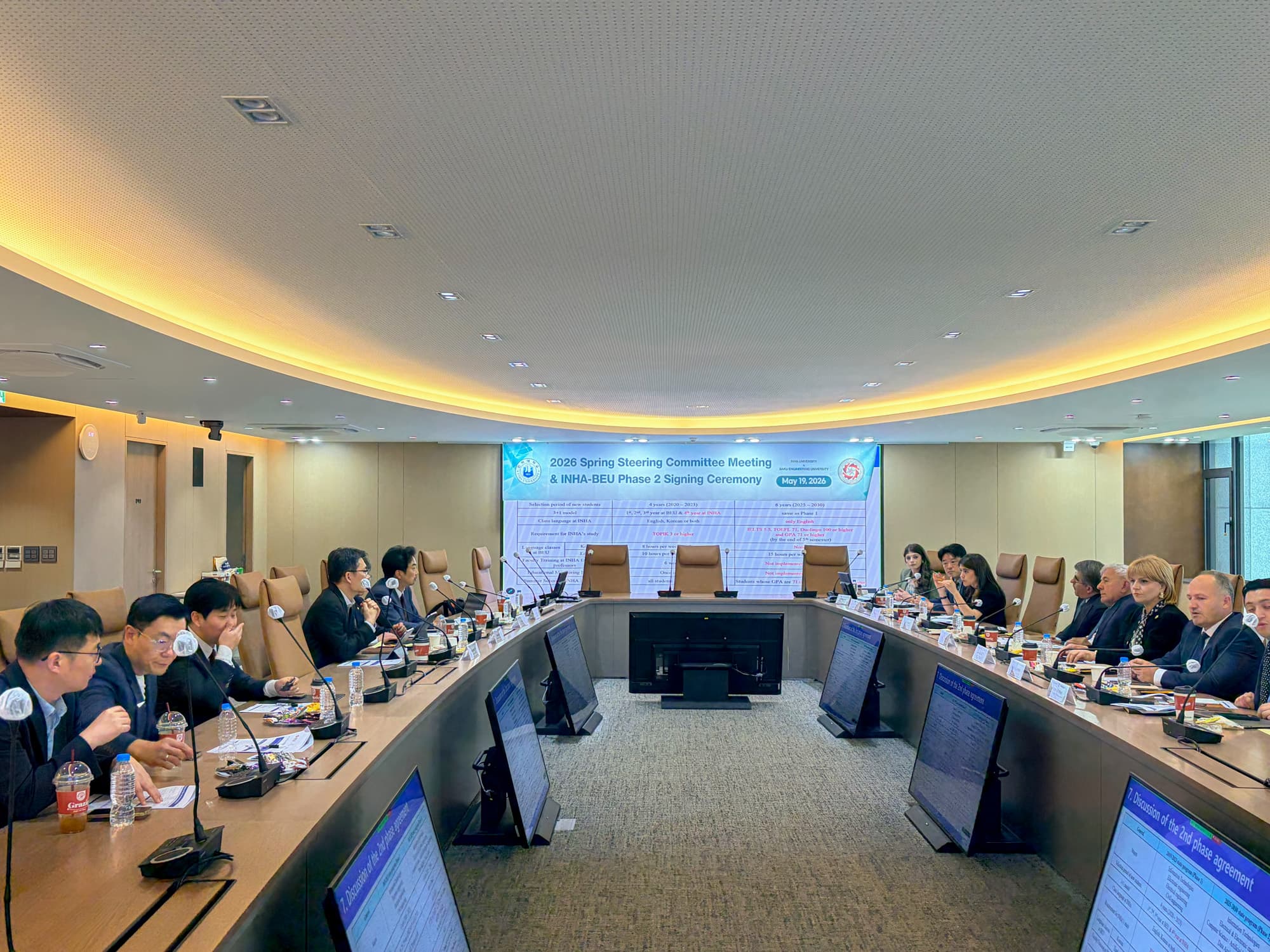 Koreyada BMU-İNHA İDP üzrə Rəhbər Komitənin növbəti iclası keçirilib