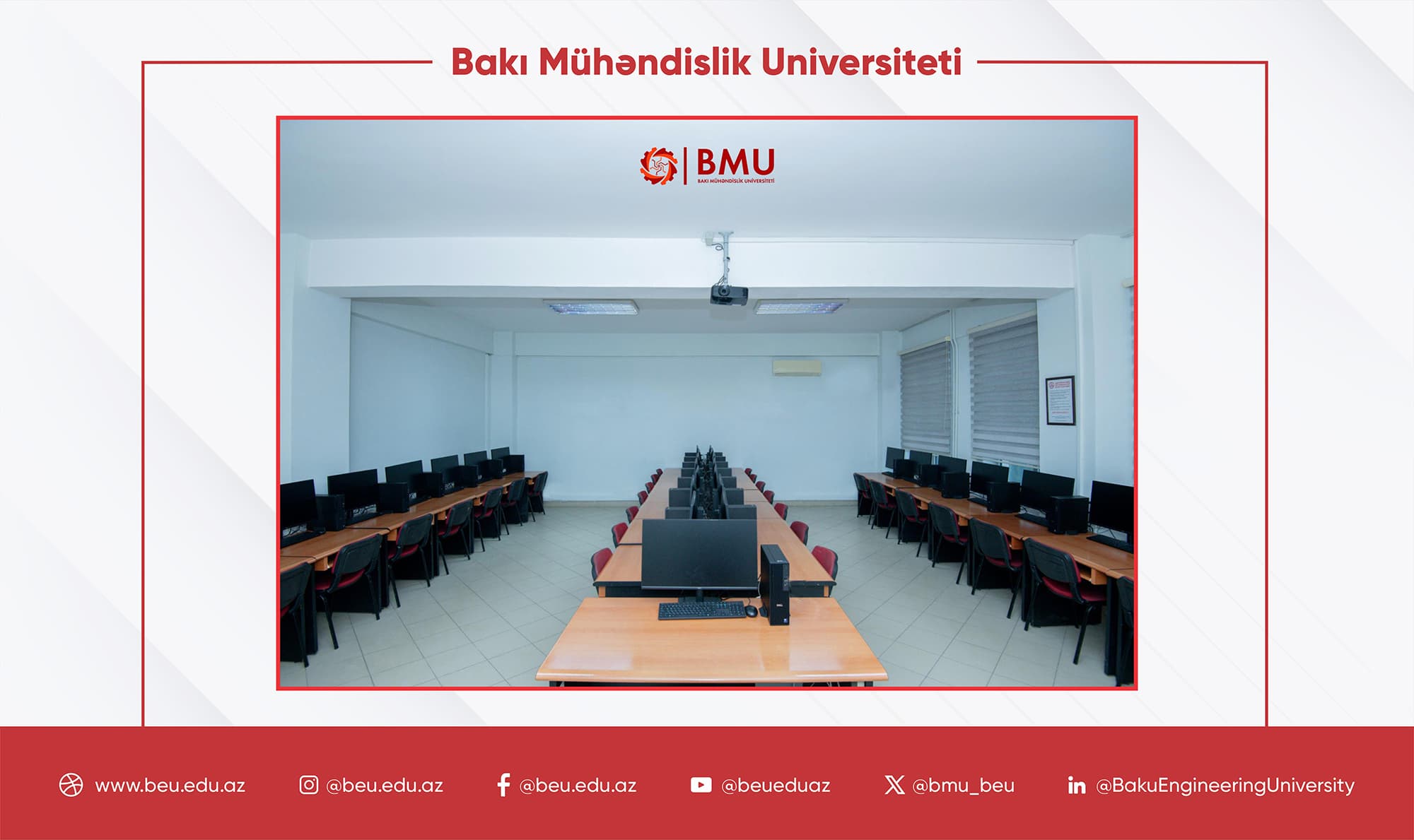 BMU-da yeni Kompüter laboratoriyası istifadəyə verilib