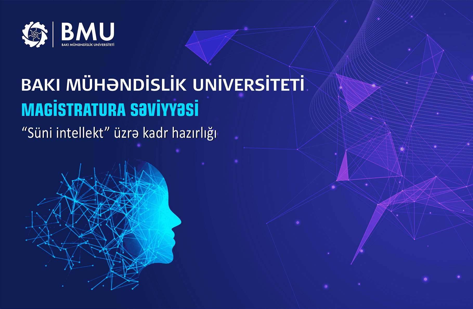 BMU-nun magistratura səviyyəsində “Süni intellekt” üzrə kadr hazırlığı