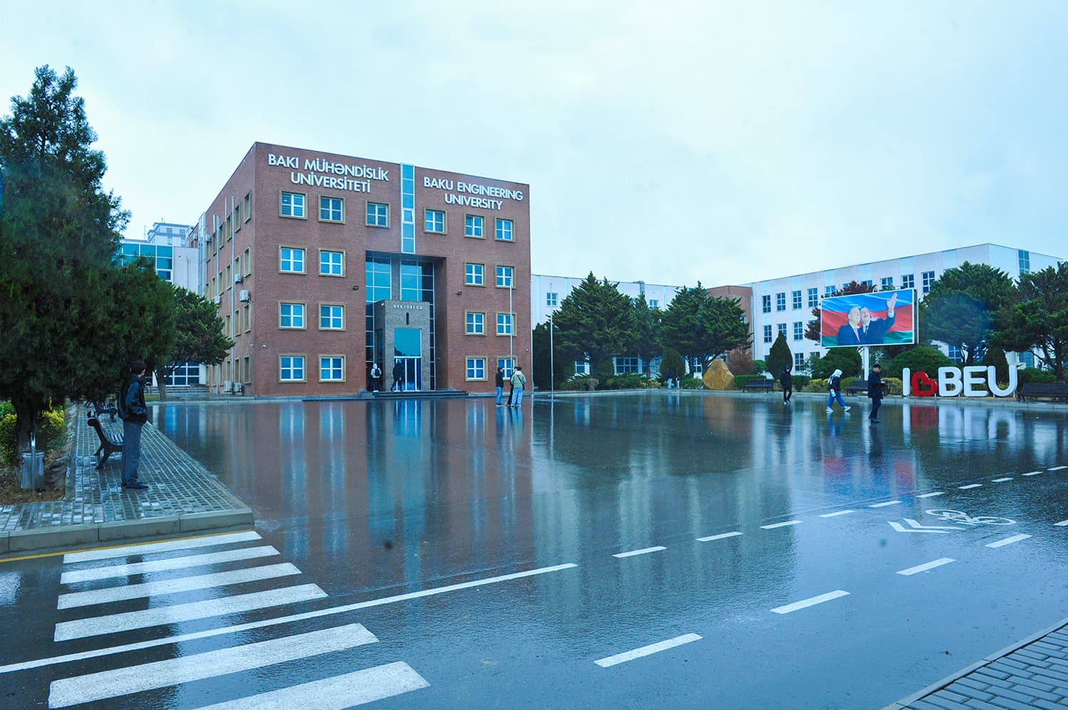 BEU Campus: Rain and Natural Beauty