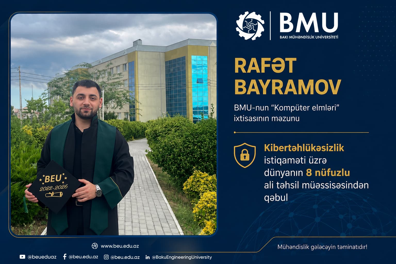 BEU Graduate Admitted by 8 Prestigious Universities Around the World