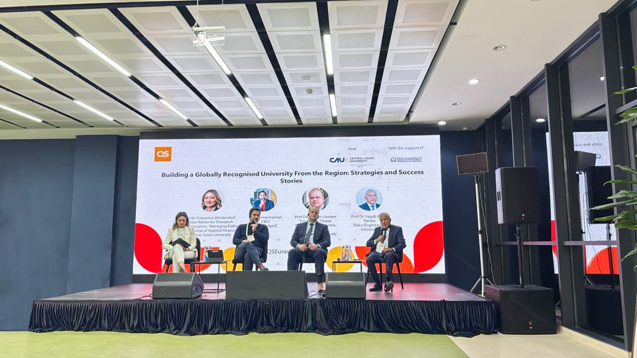 Rektor QS forumunda BMU-nun innovasiya və beynəlxalq tərəfdaşlıq modelini təqdim