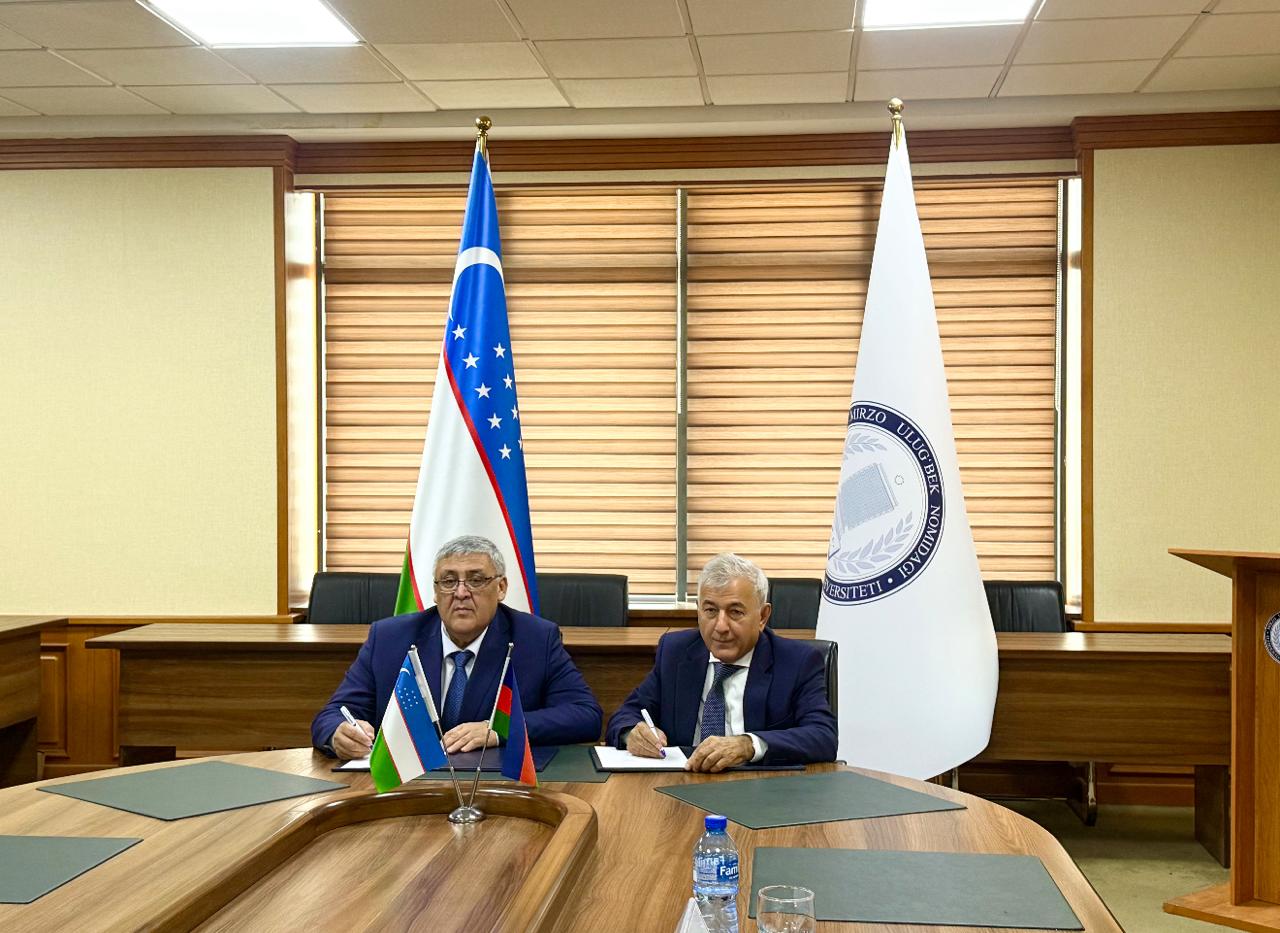 BMU ilə Özbəkistan Milli Universiteti arasında memorandum imzalanıb