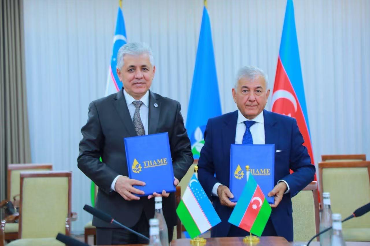 Daşkənddə BMU ilə TIIAME arasında memorandum imzalanıb