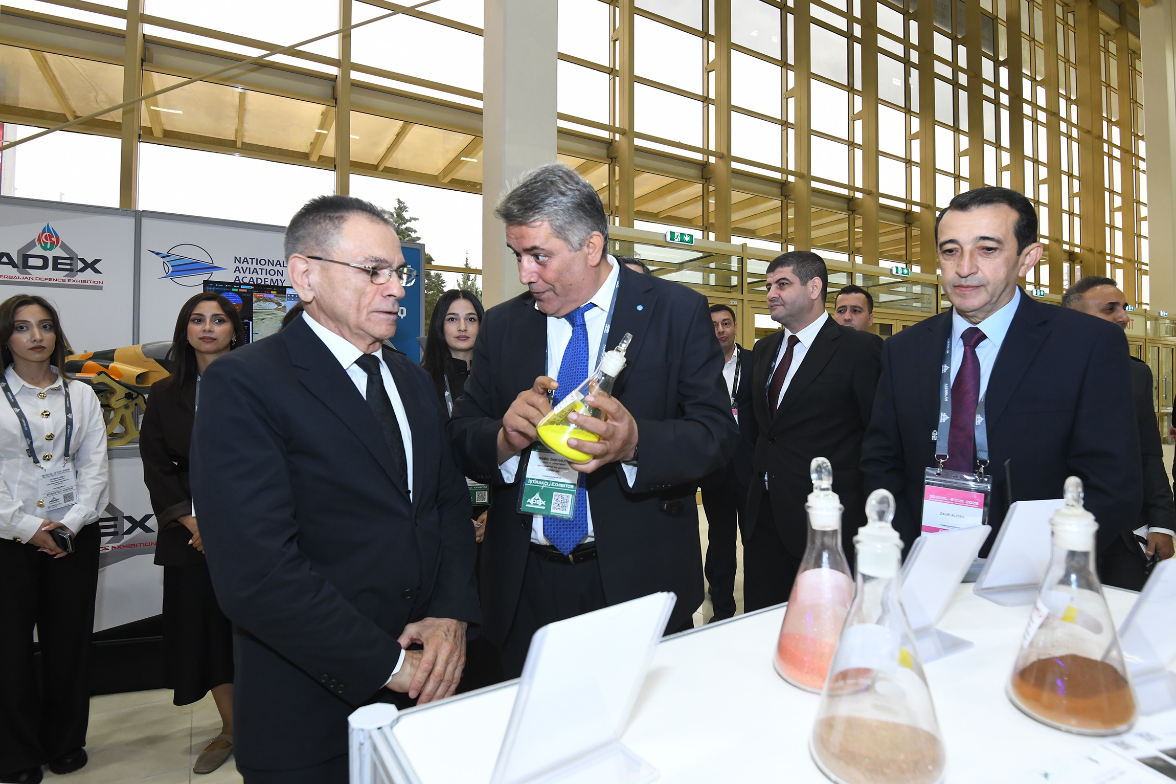 BMU-nun “ADEX 2026”dakı stendi nüfuzlu qonaqların və iştirakçıların diqqət mərkəzində olub