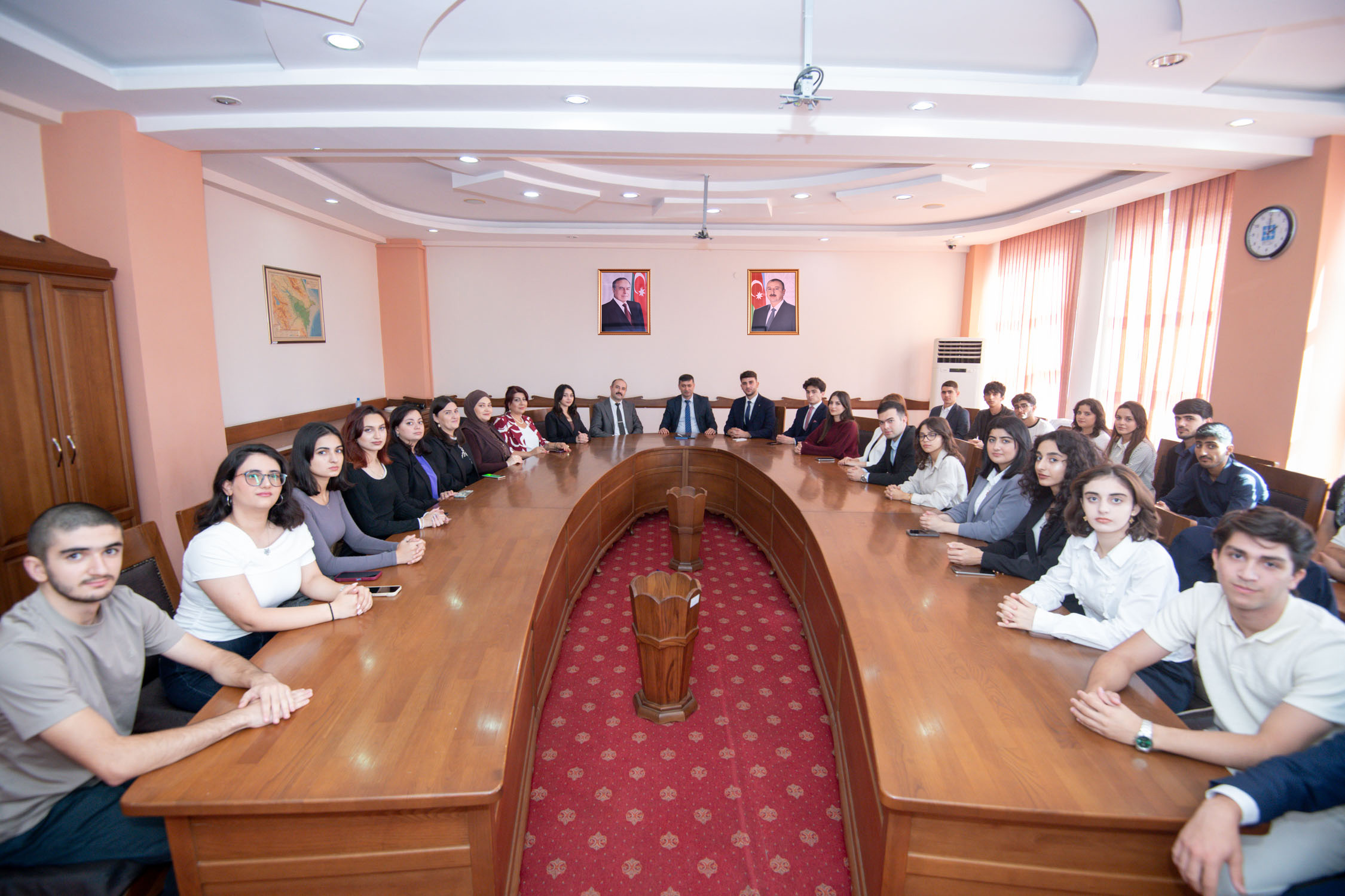Cooperation Meeting Held Between BEU and UNEC Student Scientific Societies