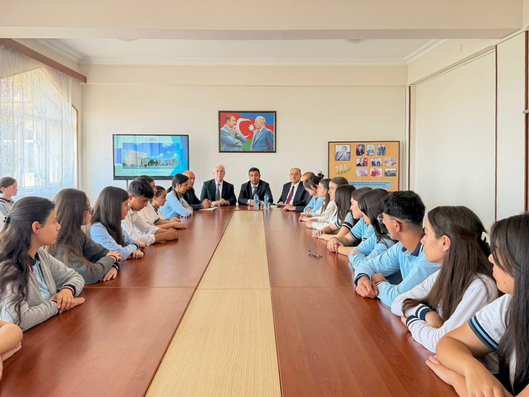 BEU's Educational Opportunities Presented at Nakhchivan Schools