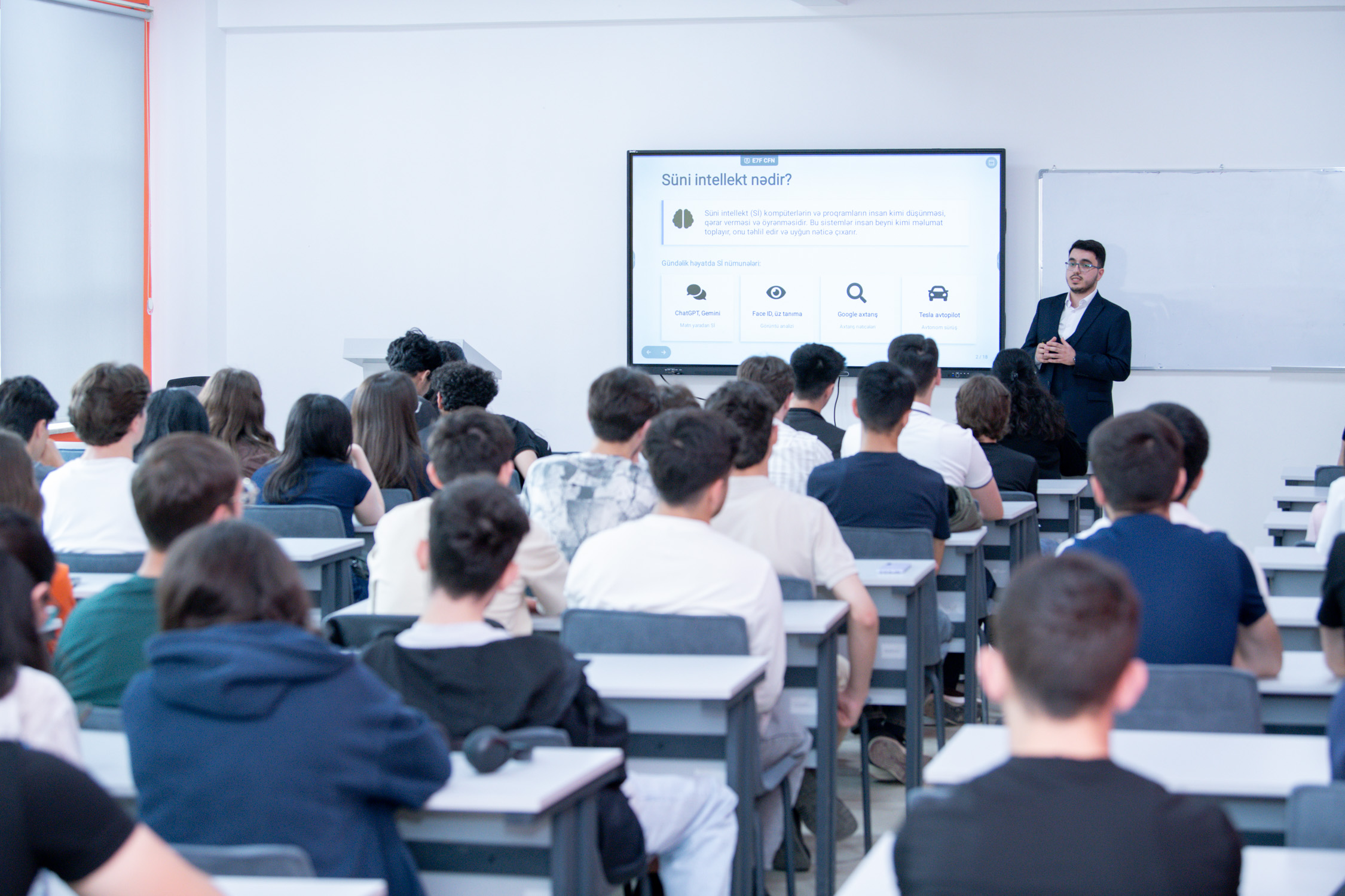 BMU-da süni intellekt mövzusunda master-klass təşkil olunub