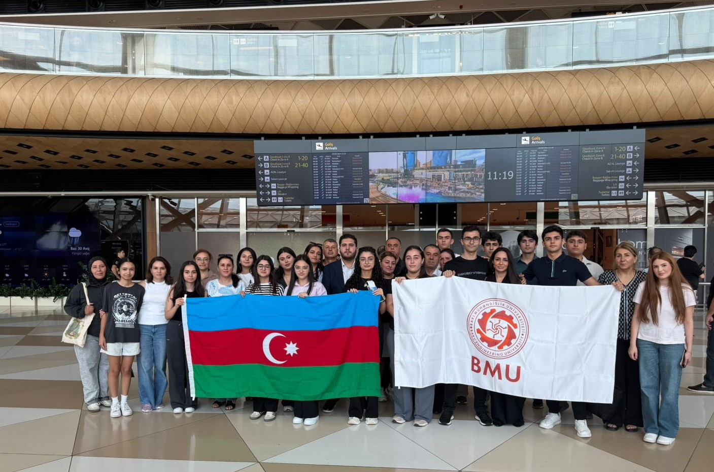 BMU-nun 37 tələbəsi ikili diplom proqramı çərçivəsində Çinə yola salınıb