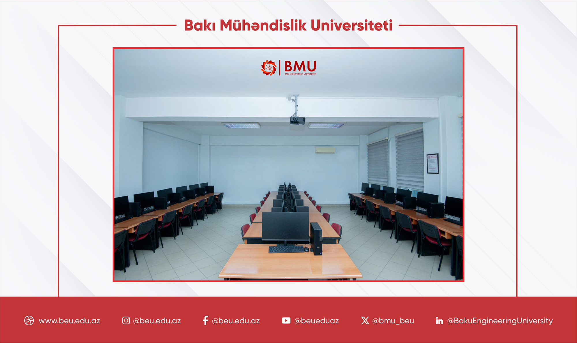 BMU-da yeni Kompüter laboratoriyası istifadəyə verilib