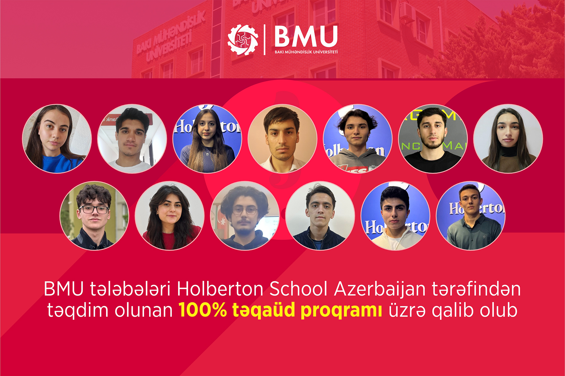 BEU Students Win Scholarship Program of "Holberton School Azerbaijan"