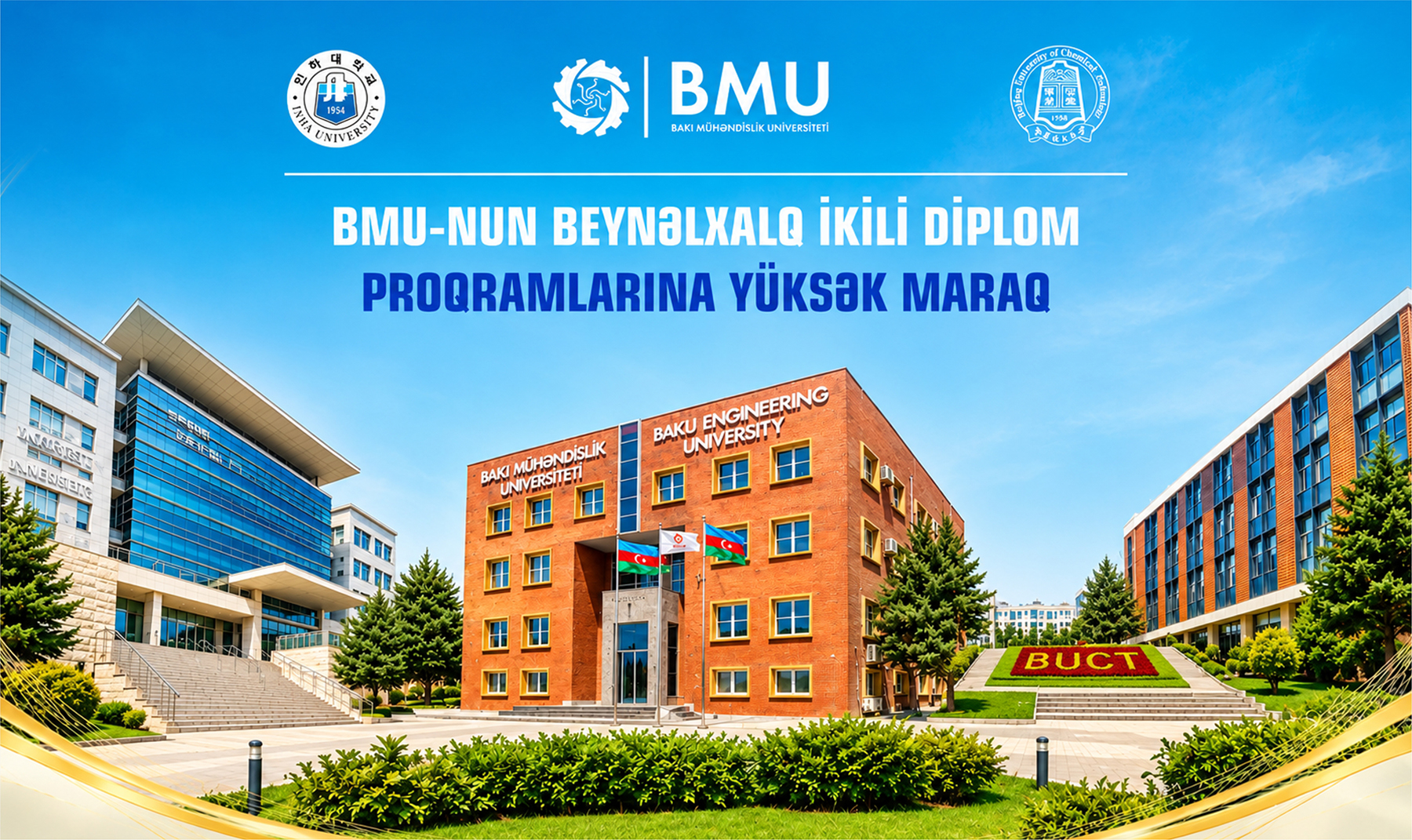 BMU-nun beynəlxalq ikili diplom proqramları üzrə qəbulda yüksək nəticələr