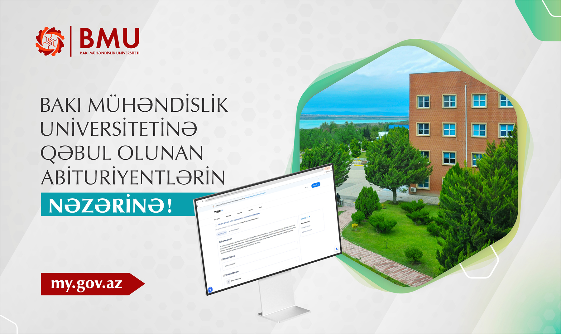 BMU-ya bakalavriat səviyyəsi üzrə qəbul olunanların nəzərinə!
