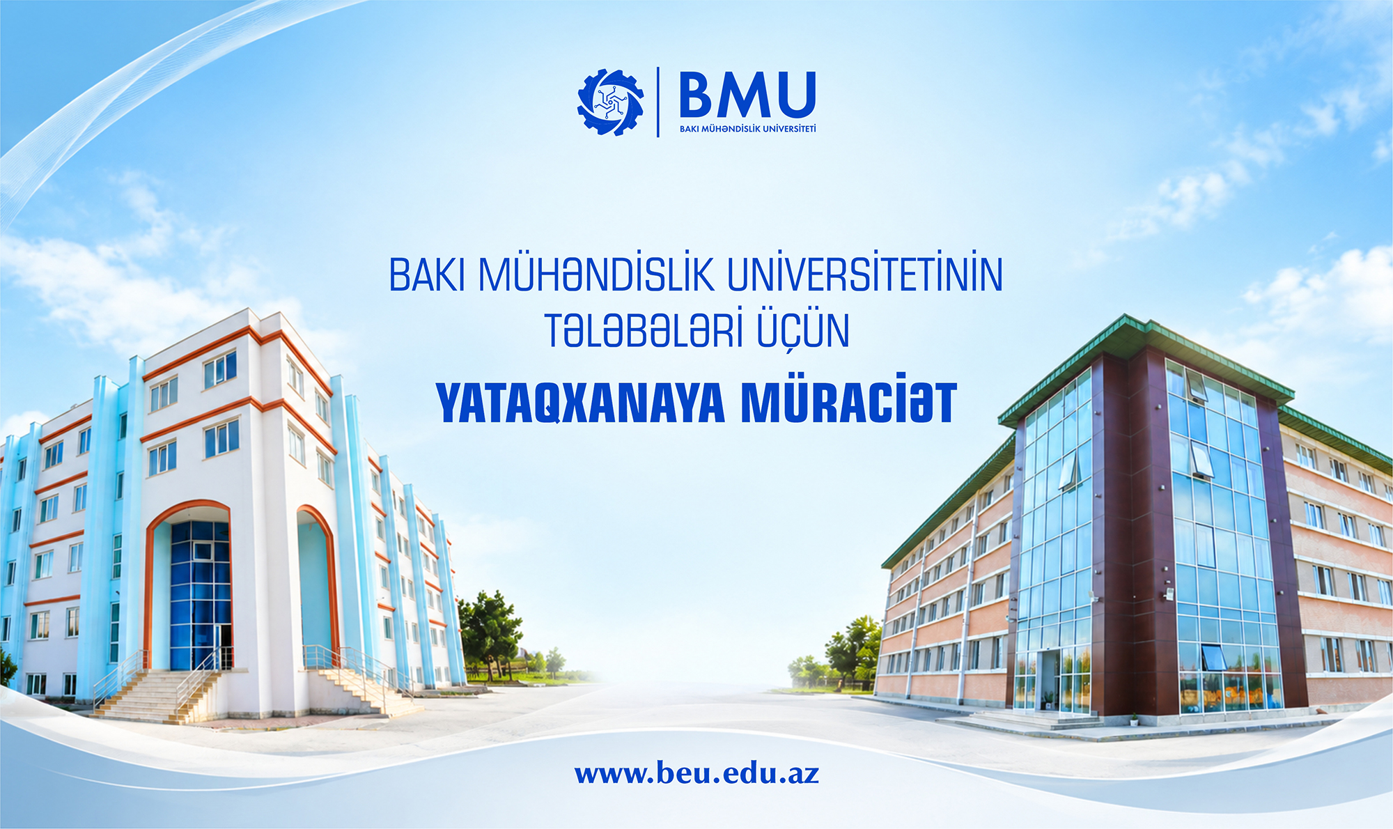 BMU yataqxanalarına onlayn müraciətlə bağlı tələbələrin nəzərinə!