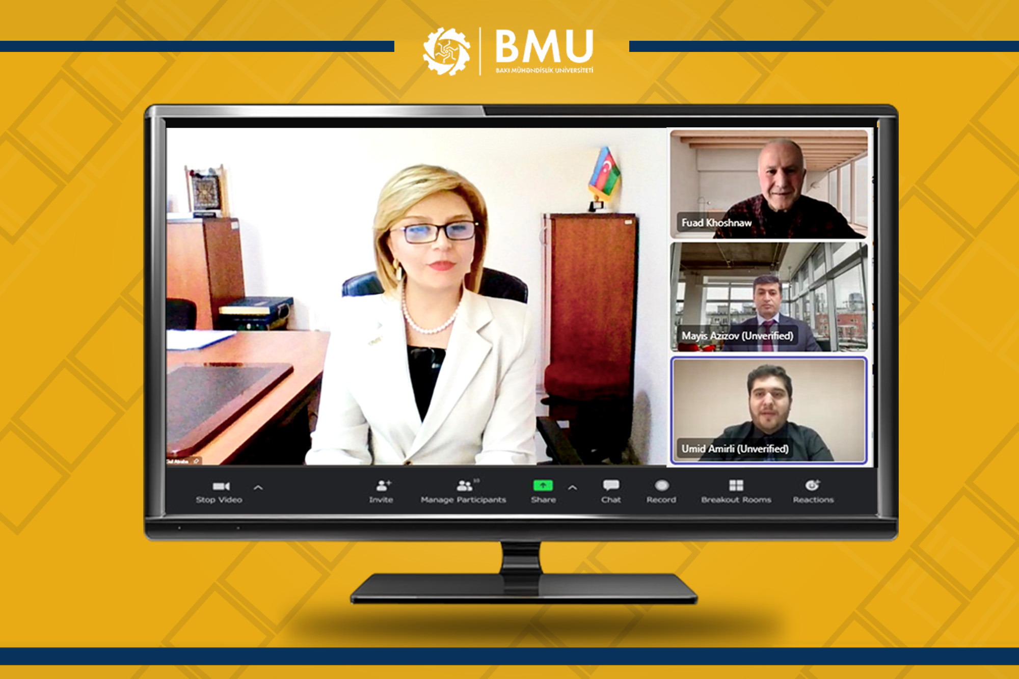 BMU ilə De Montfort Universitetinin professoru arasında əməkdaşlıq ...