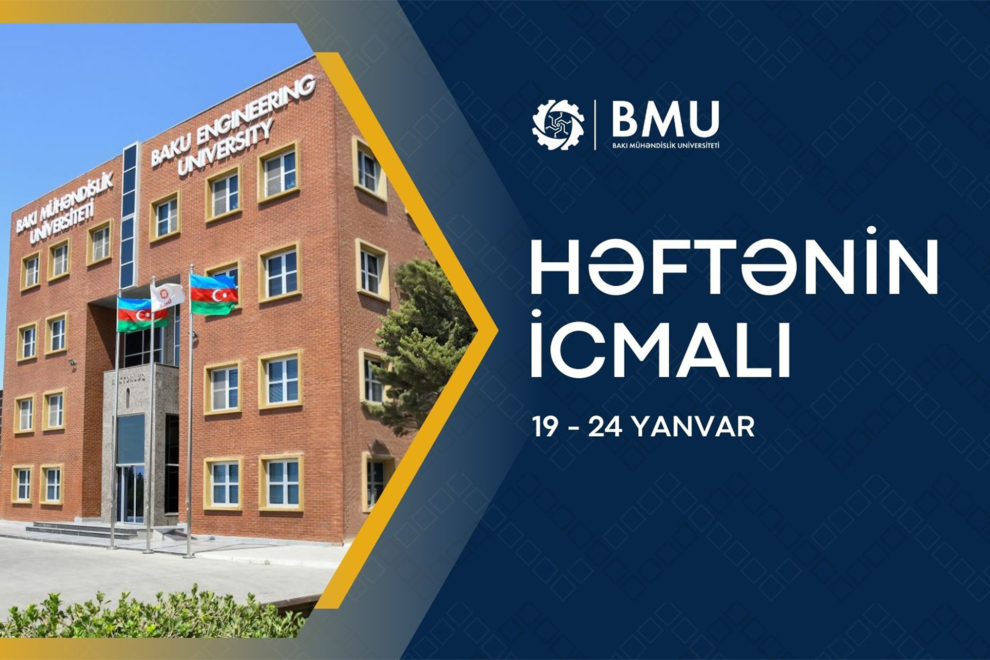 Ötən həftə BMU-da (videoicmal/19-24 yanvar)