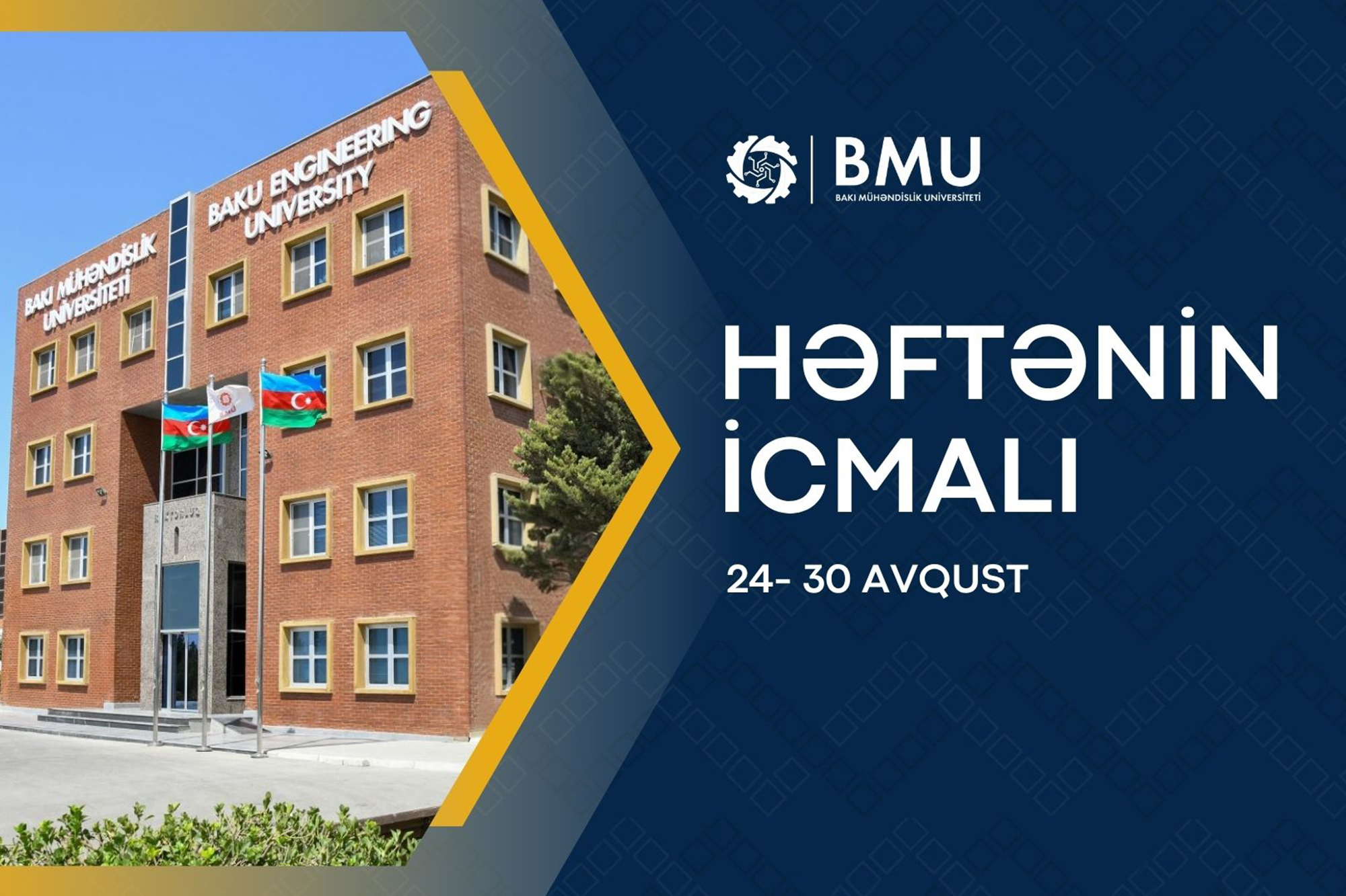 Ötən həftə BMU-da (videoicmal/24-30 avqust)