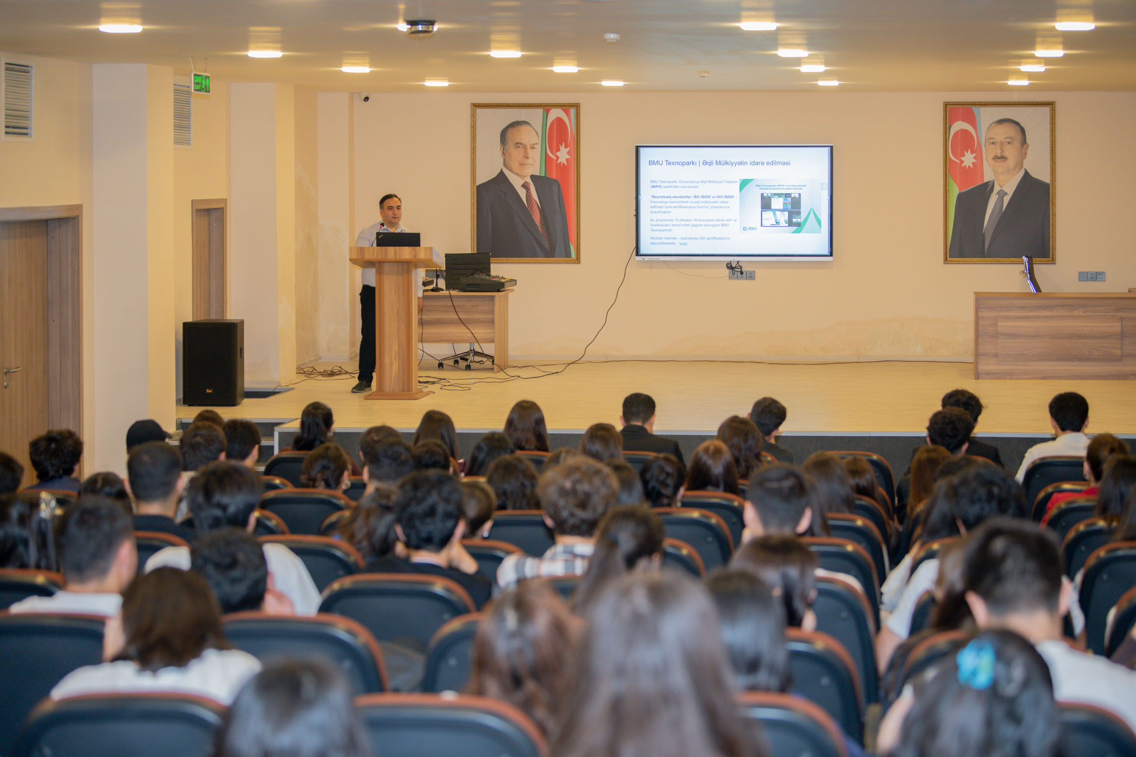 Startup and Innovation Opportunities Presented to Students at BEU