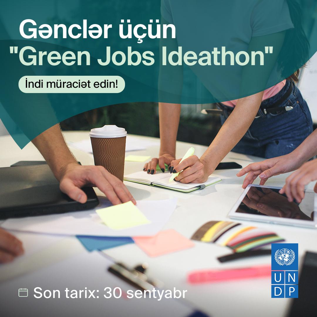 Gənclər üçün "Green Jobs Ideathon" yarışması