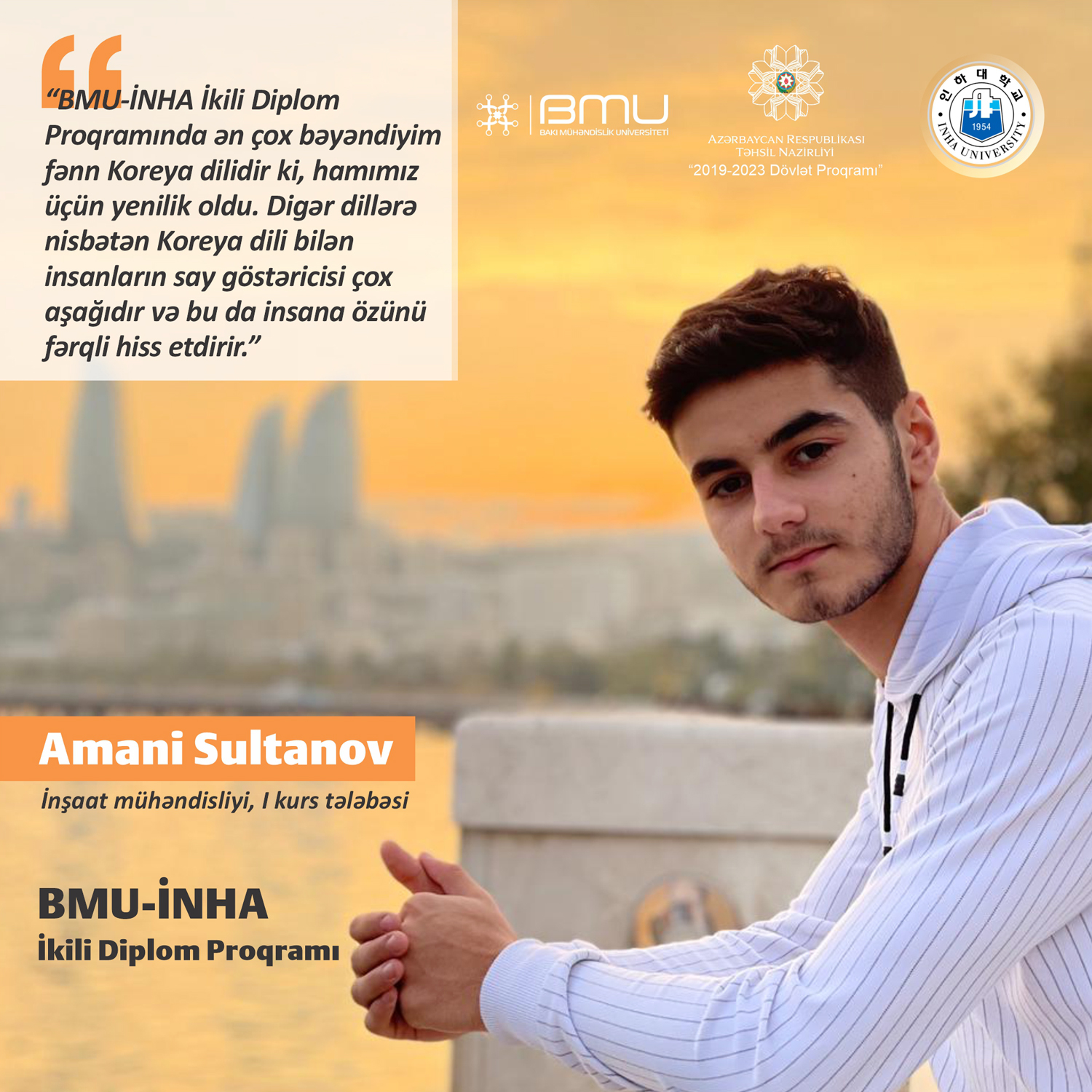 “Students of Dual Degree Program were given a great chance”