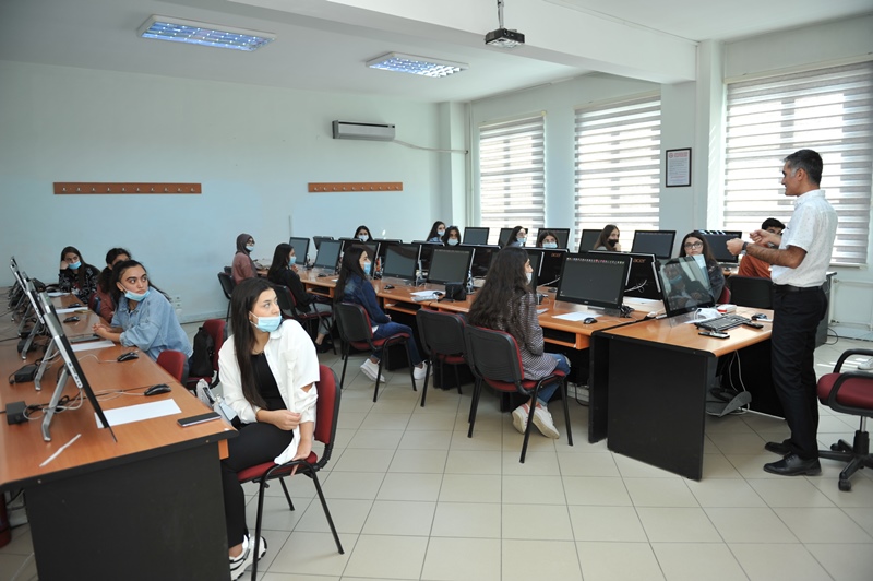 Orientation meetings organized with the first-year students of Education Faculty at BEU