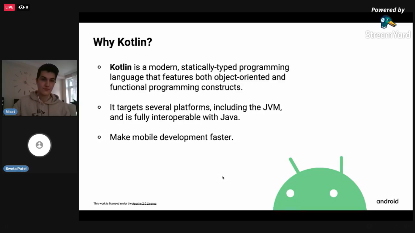 Training on Kotlin programming language held