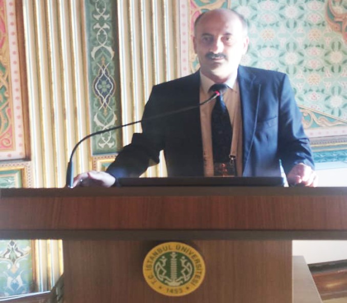 BEU scientist makes a speech at international symposium in Istanbul