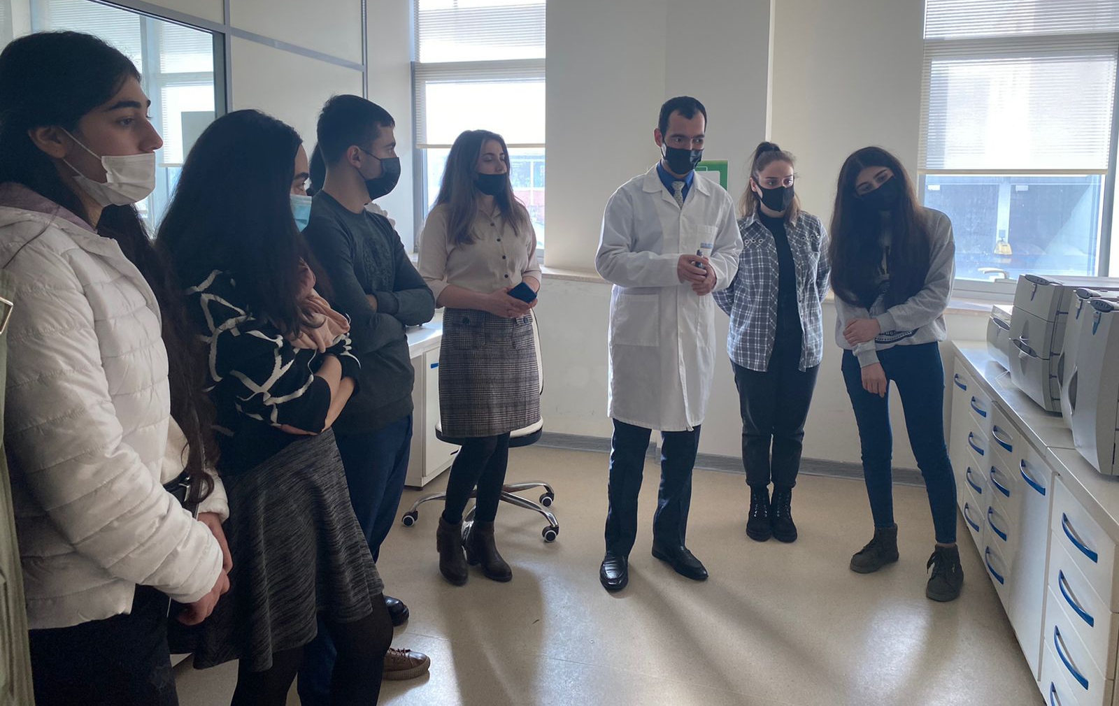 BEU students visit the Central Laboratory of “Azersu” OJSC