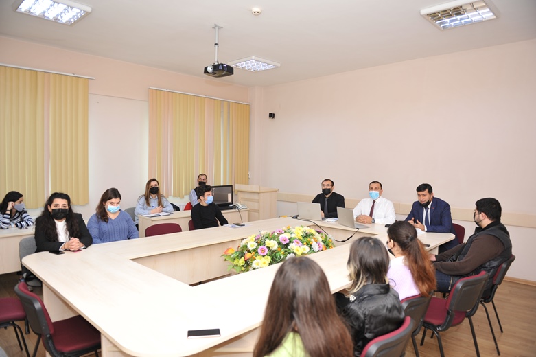 The next meeting held with the group representatives of the Faculty of Economics and Administrative Sciences