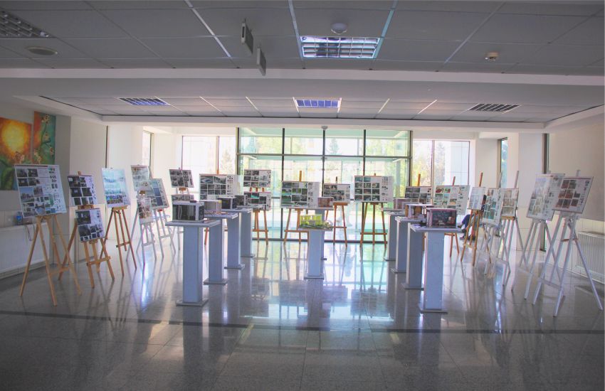 BEU hosts art exhibition of 1st and 3rd years students majoring in Design