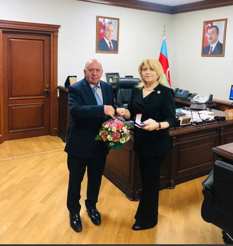 BEU associate professor awarded badge "Leading Educational Worker of Republic of Azerbaijan