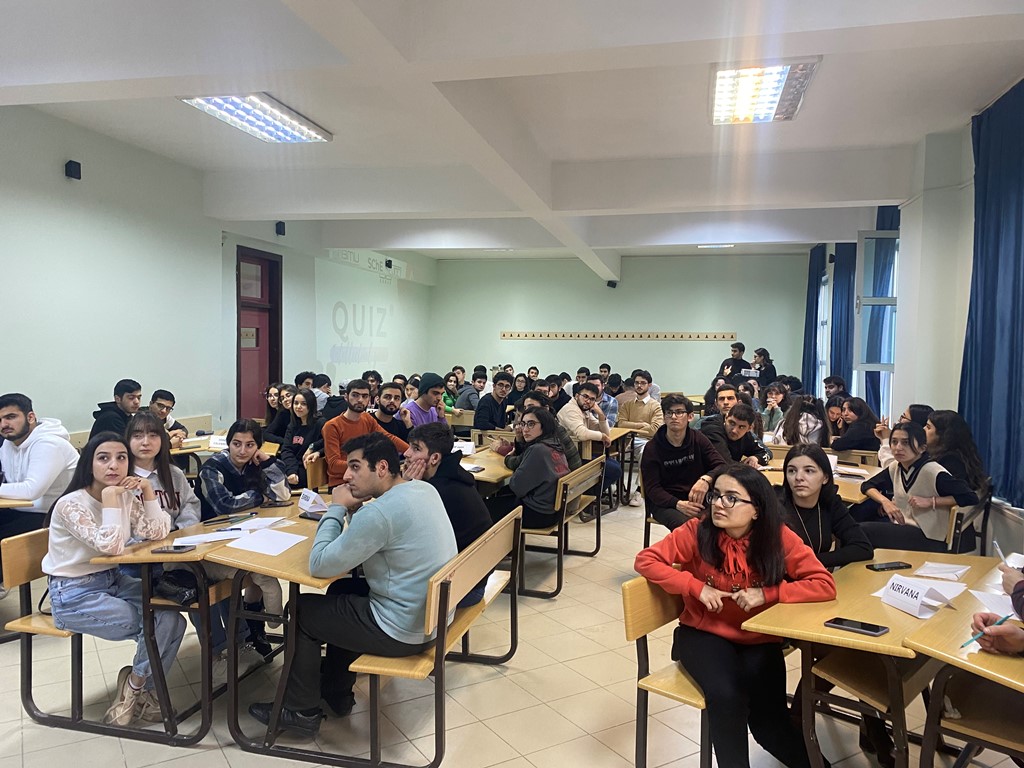 BMU-da tələbələr üçün “Quiz” formatlı intellektual yarış təşkil olunub