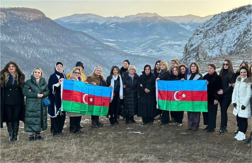 BMU Qadınlar Şurasının sədri Şuşaya təşkil olunan səfərdə iştirak edib