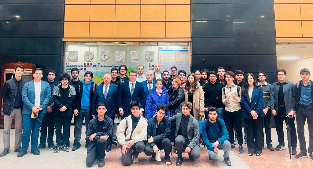 Meeting with Azerbaijani students studying in Korea