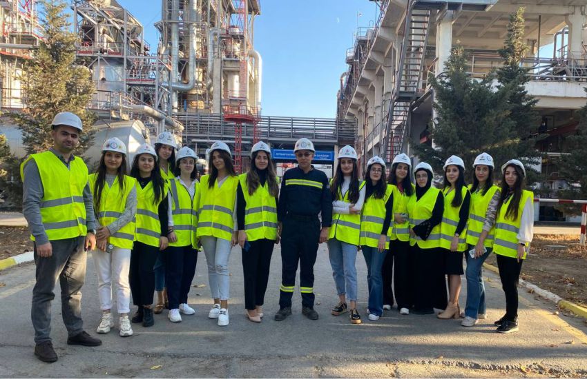 BEU students get acquainted with "SOCAR Downstream Management" LLC