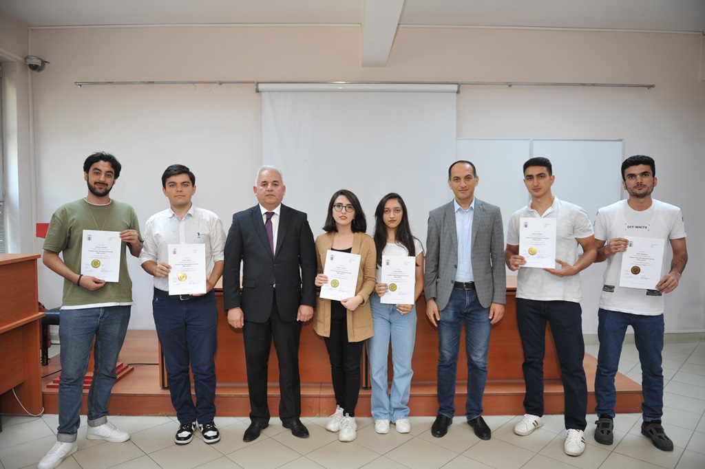 BEU students presented with certificates