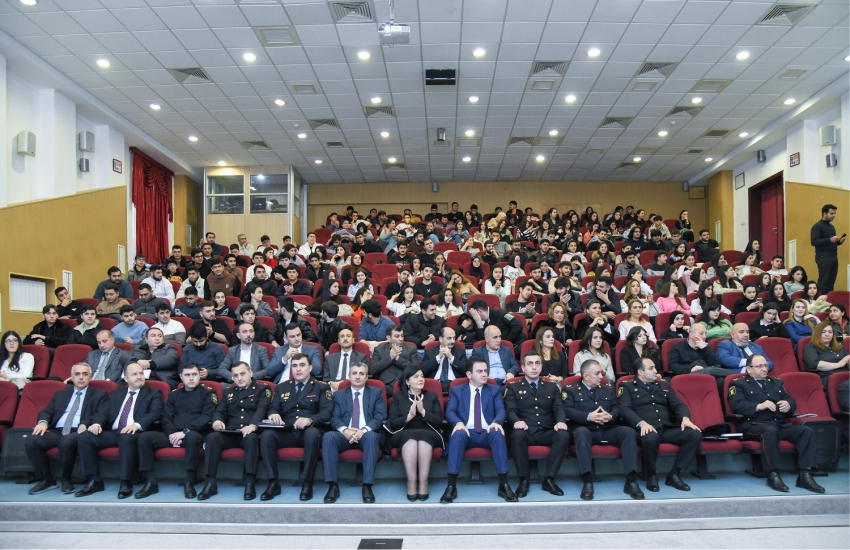 BMU-da narkomaniya və kibertalamalarla bağlı maarifləndirici tədbir keçirilib